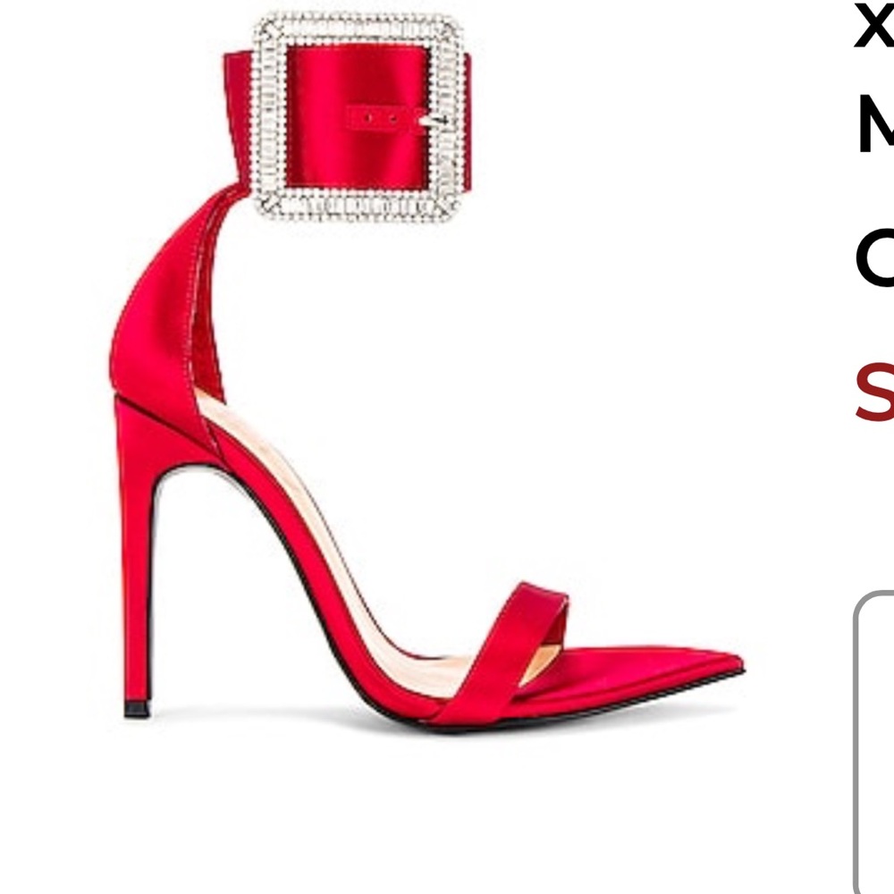 Revolve & Michael Costello red heels